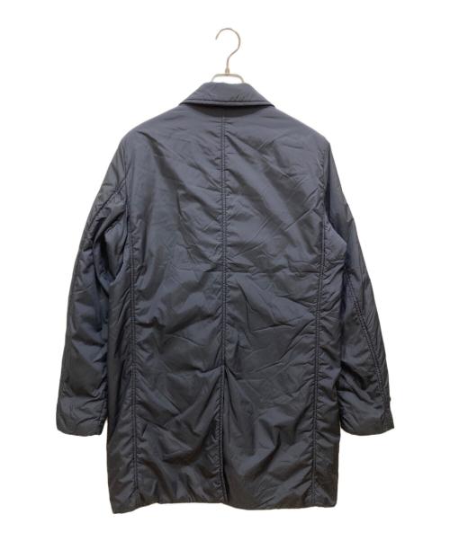 ASPESI（アスペジ）ASPESI (アスペジ) 中綿ステンカラーコート ネイビー サイズ:SIZE 48の古着・服飾アイテム