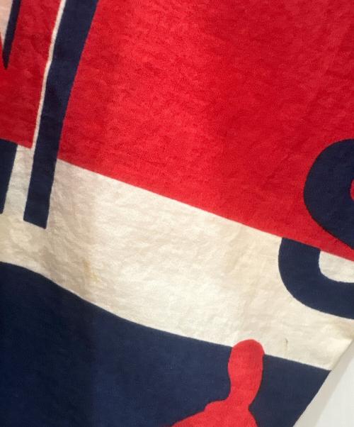 NAUTICA（ノーティカ）NAUTICA (ノーティカ) 90’ｓ総柄プリントナイロンジャケットジャケット レッド×ネイビー サイズ:XLの古着・服飾アイテム