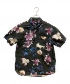 stussyステューシー）の古着「半袖シャツ」｜ブラック