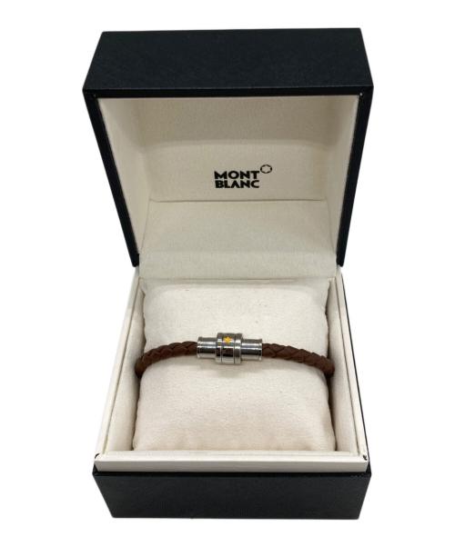 MONTBLANC（モンブラン）MONTBLANC (モンブラン) ブレスレット ブラウンの古着・服飾アイテム