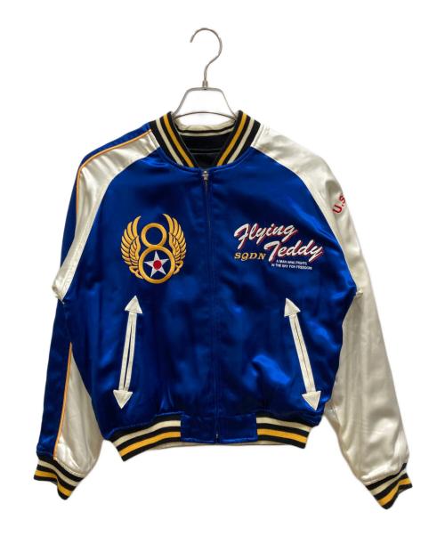 TED COMPANY（テッドカンパニー）TED COMPANY (テッドカンパニー) リバーシブルスカジャン ブルー サイズ:38の古着・服飾アイテム