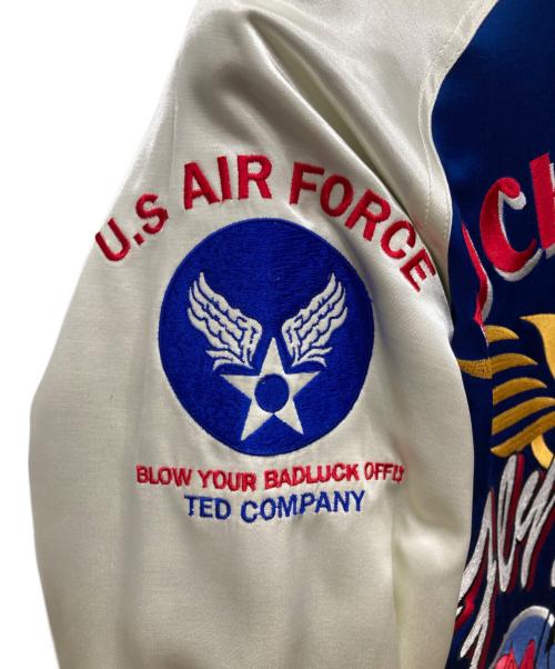 TED COMPANY（テッドカンパニー）TED COMPANY (テッドカンパニー) リバーシブルスカジャン ブルー サイズ:38の古着・服飾アイテム