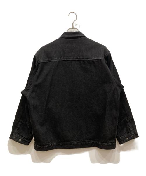 stussy（ステューシー）stussy (ステューシー) デニムジャケット ブラック サイズ:Sの古着・服飾アイテム