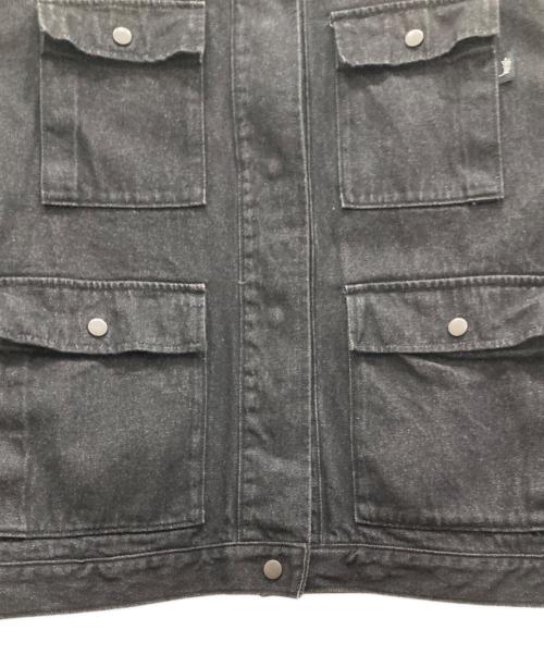 stussy（ステューシー）stussy (ステューシー) デニムジャケット ブラック サイズ:Sの古着・服飾アイテム