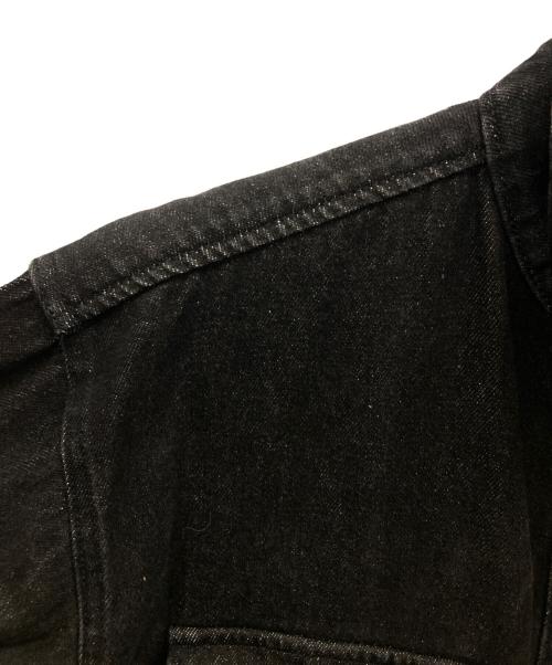 stussy（ステューシー）stussy (ステューシー) デニムジャケット ブラック サイズ:Sの古着・服飾アイテム