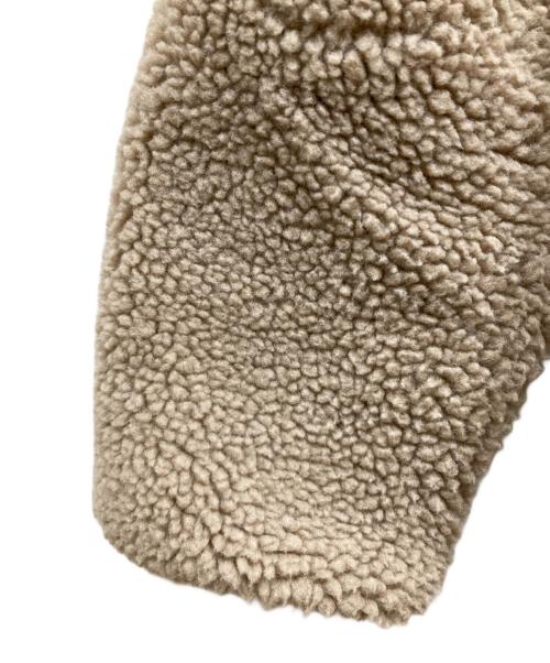 mercibeaucoup（メルシーボークー）mercibeaucoup (メルシーボークー) LEE (リー) 切替ボアブルゾン ブラウン×ベージュ サイズ:SIZE Sの古着・服飾アイテム