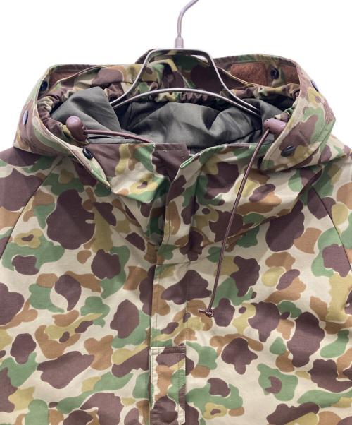 HOUSTON（ヒューストン）HOUSTON (ヒューストン) ECWCS Gen1型マウンテンパーカー カーキ×ブラウン サイズ:Sの古着・服飾アイテム