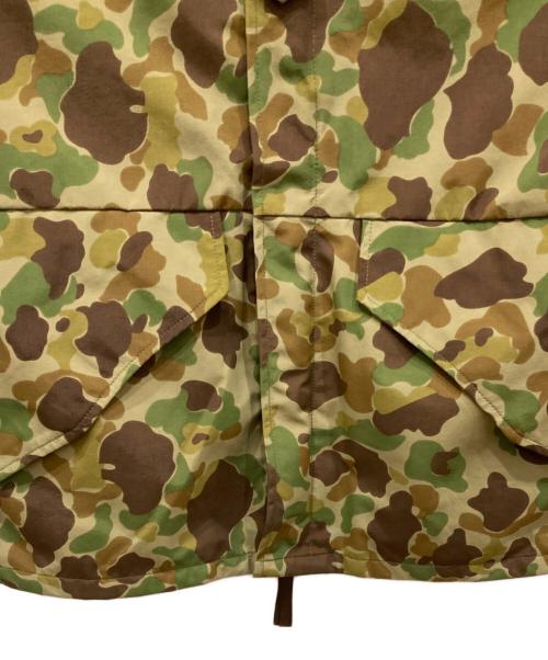 HOUSTON（ヒューストン）HOUSTON (ヒューストン) ECWCS Gen1型マウンテンパーカー カーキ×ブラウン サイズ:Sの古着・服飾アイテム