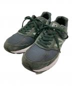 NEW BALANCEニューバランス）の古着「ローカットスニーカー」｜グリーン