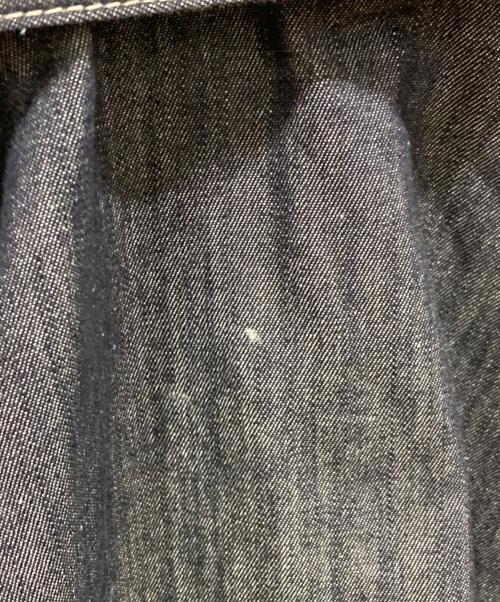 darich（ダーリッチ）Darich (ダーリッチ) ボリュームフレアデニムミニワンピース ネイビー サイズ:freeの古着・服飾アイテム