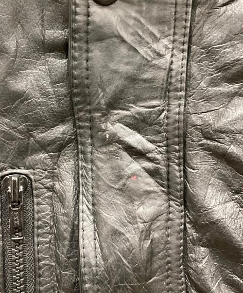 ASTRO（アストロ）ASTRO (アストロ) レザージャケット ブラック サイズ:-の古着・服飾アイテム