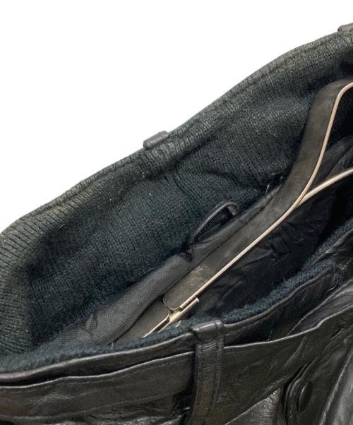 ASTRO（アストロ）ASTRO (アストロ) レザージャケット ブラック サイズ:-の古着・服飾アイテム