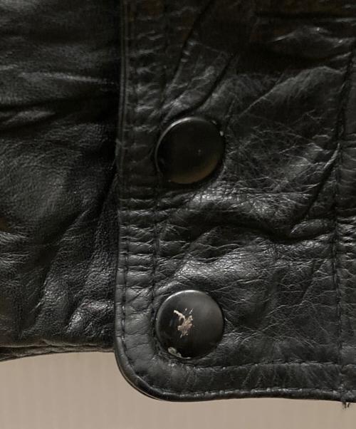 ASTRO（アストロ）ASTRO (アストロ) レザージャケット ブラック サイズ:-の古着・服飾アイテム