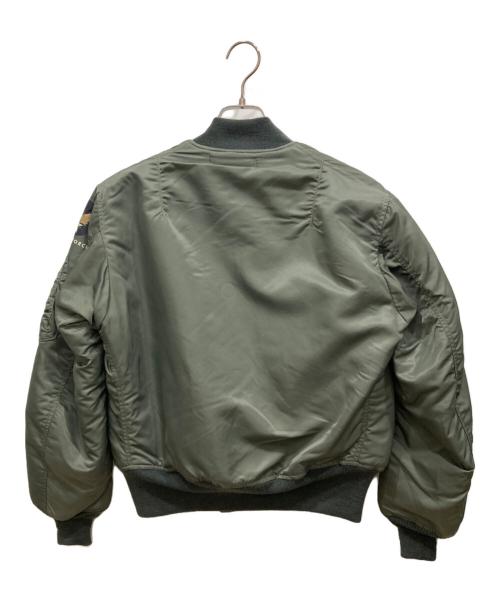 THE REAL McCOY'S（ザ・リアルマッコイズ）THE REAL McCOY'S (ザ・リアルマッコイズ) MA-1 フライトジャケット カーキ サイズ:Sの古着・服飾アイテム