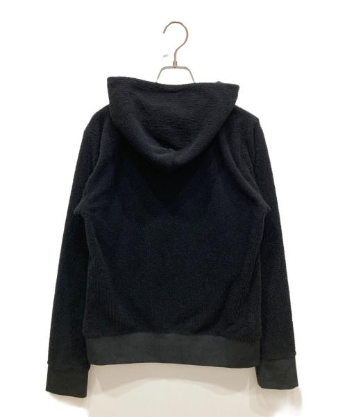 Hysteric Glamour（ヒステリックグラマー）Hysteric Glamour (ヒステリックグラマー) パイルジップパーカー ブラック サイズ:FREEの古着・服飾アイテム