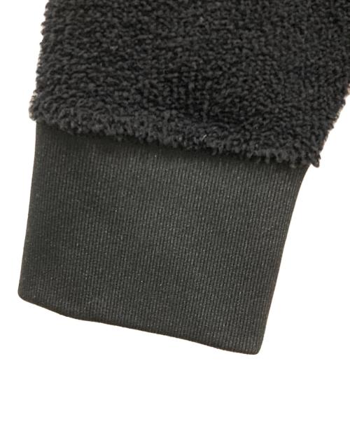 Hysteric Glamour（ヒステリックグラマー）Hysteric Glamour (ヒステリックグラマー) パイルジップパーカー ブラック サイズ:FREEの古着・服飾アイテム