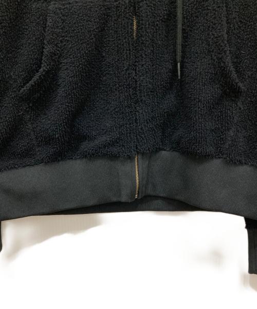 Hysteric Glamour（ヒステリックグラマー）Hysteric Glamour (ヒステリックグラマー) パイルジップパーカー ブラック サイズ:FREEの古着・服飾アイテム