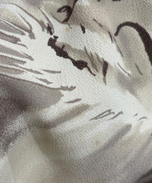 Sun Surf（サンサーフ）Sun Surf (サンサーフ) レーヨンアロハシャツ ベージュ×ブラウン サイズ:Sの古着・服飾アイテム