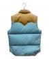 RockyMountainFeatherBed (ロッキーマウンテンフェザーベッド) WAREHOUSE (ウエアハウス) CHRISTY VEST ブルー×ブラウン サイズ:42：12000円