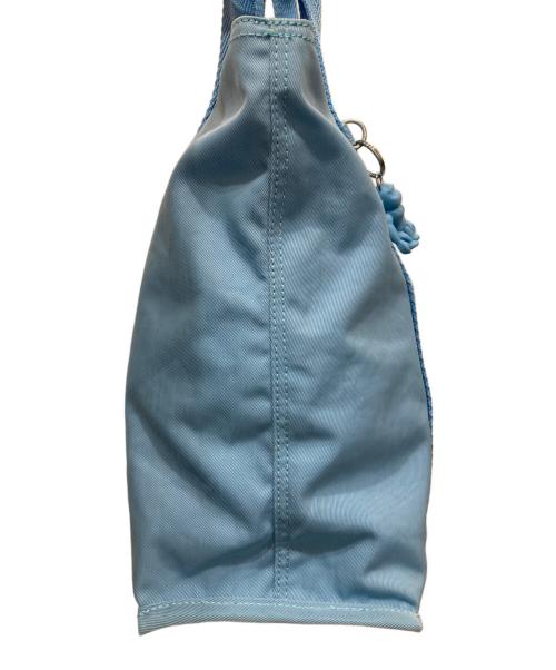 Kipling（キプリング）Kipling (キプリング) ナイロントートバッグ ブルーの古着・服飾アイテム