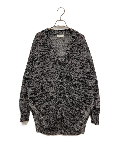 RIVE DROITE（リヴドロワ）RIVE DROITE (リヴドロワ) サイドスリットニットカーディガン グレー サイズ:freeの古着・服飾アイテム