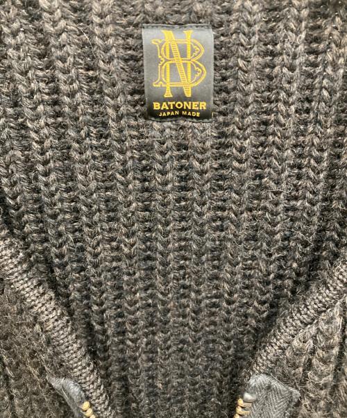 BATONER（バトナ―）BATONER (バトナ―) ウール両畦コマンドライナージャケット ブラウン サイズ:SIZE 1の古着・服飾アイテム