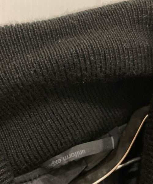 uniform experiment（ユニフォームエクスペリメント）uniform experiment (ユニフォームエクスペリメント) レザーブルゾン ブラック サイズ:1の古着・服飾アイテム
