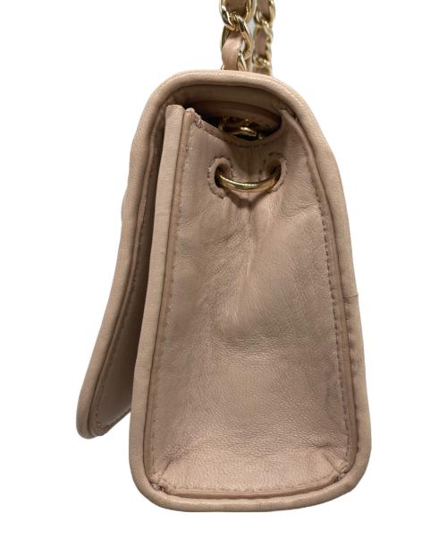 TORY BURCH（トリーバーチ）TORY BURCH (トリーバーチ) チェーンショルダーバッグ ベージュの古着・服飾アイテム