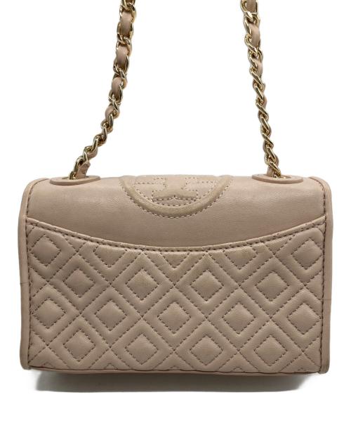 TORY BURCH（トリーバーチ）TORY BURCH (トリーバーチ) チェーンショルダーバッグ ベージュの古着・服飾アイテム