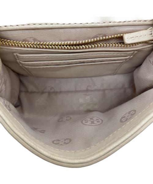 TORY BURCH（トリーバーチ）TORY BURCH (トリーバーチ) チェーンショルダーバッグ ベージュの古着・服飾アイテム