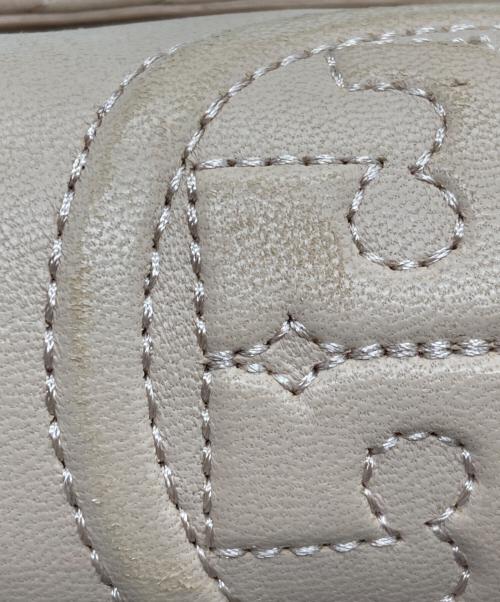 TORY BURCH（トリーバーチ）TORY BURCH (トリーバーチ) チェーンショルダーバッグ ベージュの古着・服飾アイテム