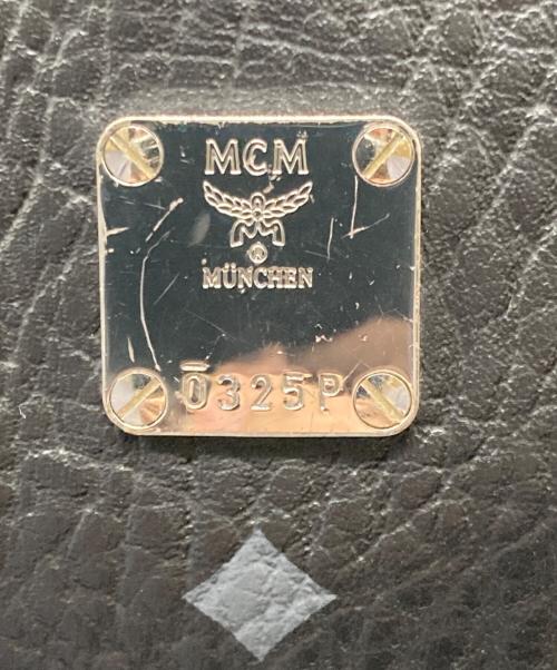 MCM（エムシーエム）MCM (エムシーエム) ヴィセトスリストレットジップポーチ ブラックの古着・服飾アイテム