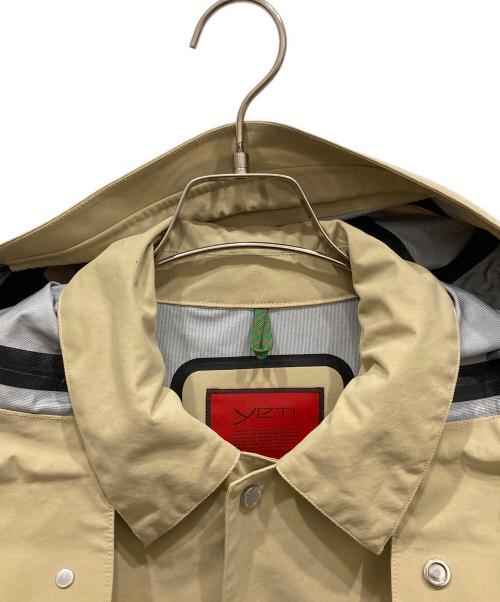 Yeti（イエティ）Yeti (イエティ) OVER RAINBALMACAAN COAT ベージュ サイズ:Ⅿの古着・服飾アイテム