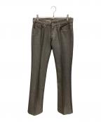 RALPH LAURENラルフローレン）の古着「コーティングフレアパンツ」｜グレー