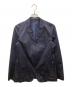EMPORIO ARMANI（エンポリオアルマーニ）の古着「ジップ総柄ジャケット」｜ネイビー