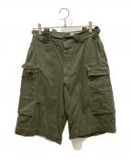 USEDユーズド）の古着「ユーティリティショートカーゴパンツ」｜カーキ