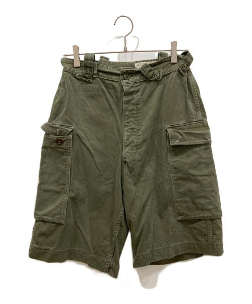 USED（ユーズド）USED (ユーズド) ユーティリティショートカーゴパンツ カーキ サイズ: 82×80の古着・服飾アイテム