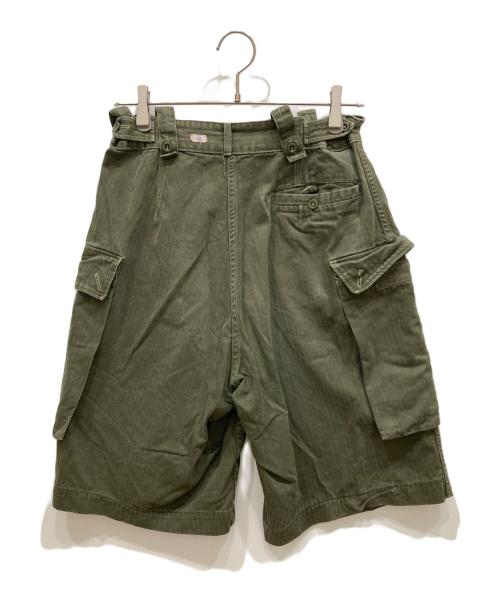 USED（ユーズド）USED (ユーズド) ユーティリティショートカーゴパンツ カーキ サイズ: 82×80の古着・服飾アイテム
