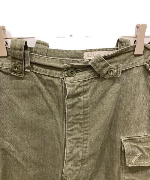 USED（ユーズド）USED (ユーズド) ユーティリティショートカーゴパンツ カーキ サイズ: 82×80の古着・服飾アイテム