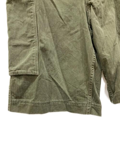 USED（ユーズド）USED (ユーズド) ユーティリティショートカーゴパンツ カーキ サイズ: 82×80の古着・服飾アイテム