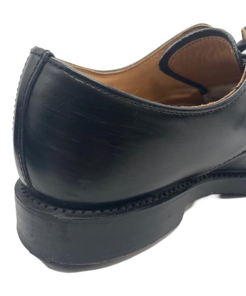 NPS（エヌピーエス）NPS (エヌピーエス) OFFICER GIBSON SHOES ブラック サイズ:7の古着・服飾アイテム