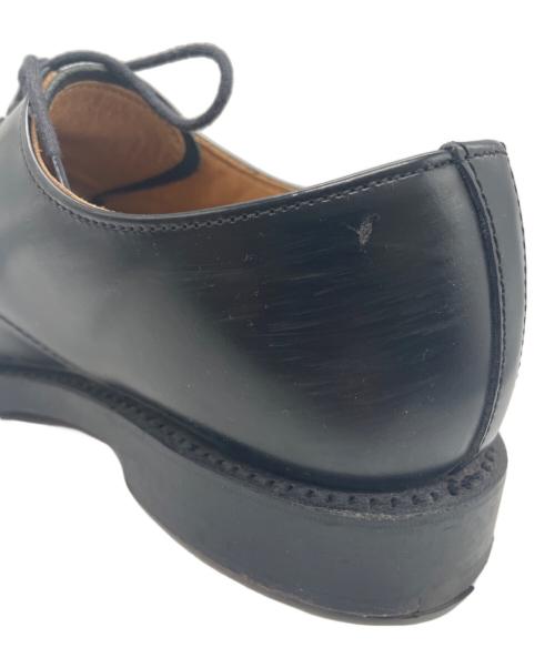 NPS（エヌピーエス）NPS (エヌピーエス) OFFICER GIBSON SHOES ブラック サイズ:7の古着・服飾アイテム