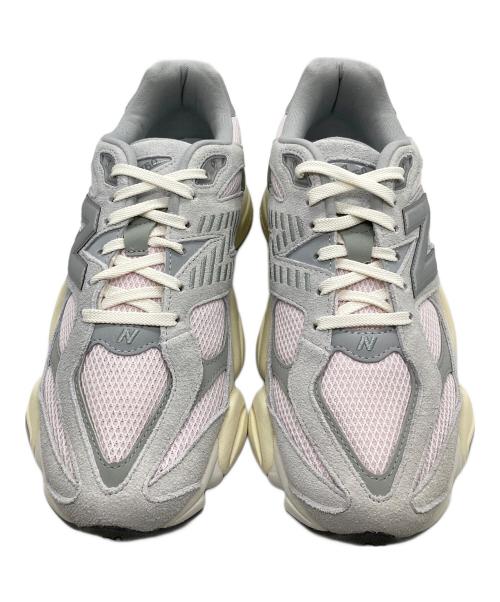 NEW BALANCE（ニューバランス）NEW BALANCE (ニューバランス) ローカットスニーカー グレー×ピンク サイズ:SIZE 27.5cmの古着・服飾アイテム