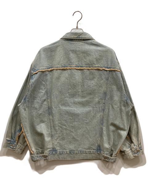 LOWRYS FARM（ローリーズファーム）LOWRYS FARM (ローリーズファーム) CONE/BIGGジャン インディゴ サイズ:free 未使用品の古着・服飾アイテム