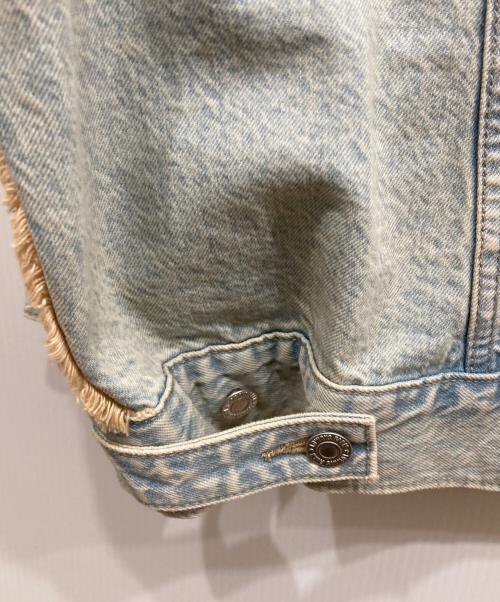 LOWRYS FARM（ローリーズファーム）LOWRYS FARM (ローリーズファーム) CONE/BIGGジャン インディゴ サイズ:free 未使用品の古着・服飾アイテム