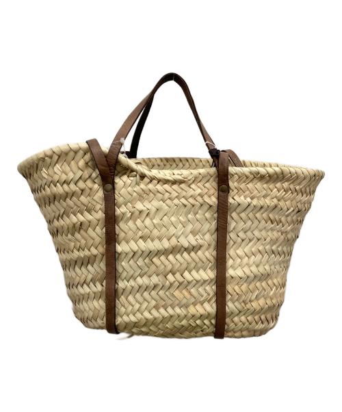 KECH（ケッシュ）KECH (ケッシュ) SLOBE IENA (スローブ イエナ) 2WAYカゴバッグ ベージュの古着・服飾アイテム