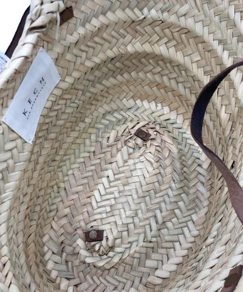 KECH（ケッシュ）KECH (ケッシュ) SLOBE IENA (スローブ イエナ) 2WAYカゴバッグ ベージュの古着・服飾アイテム