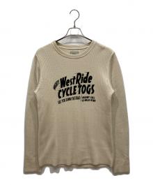 WEST RIDE（ウエストライド）の古着「クラシックリブセーター」｜アイボリー