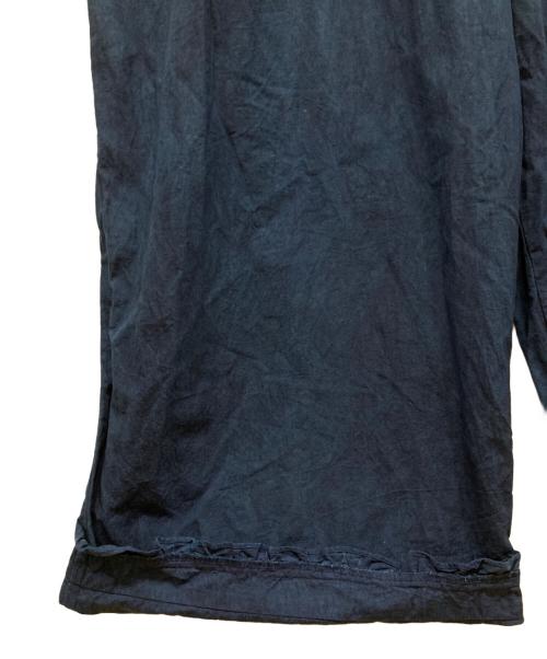 periapt（ペリアプトゥ）periapt (ペリアプトゥ) フリルピンタックオーバーオール ブルー サイズ:freeの古着・服飾アイテム