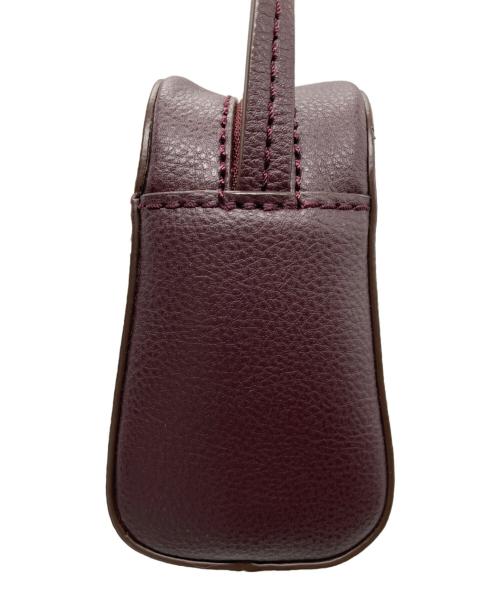 LAUREN RALPH LAUREN（ローレンラルフローレン）LAUREN RALPH LAUREN (ローレンラルフローレン) ショルダーバッグ ボルドーの古着・服飾アイテム